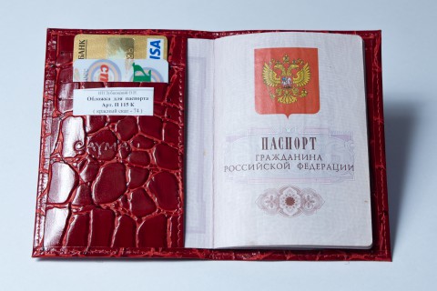 Обложка для паспорта Кайман п115к